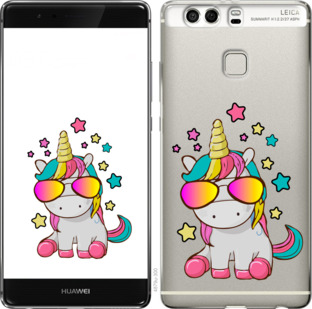 

Чохол Єдиноріг в окулярах на Huawei P9 Plus 911861