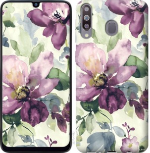 

Чохол Квіти аквареллю на Samsung Galaxy M30 763034