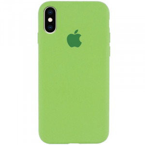 Чехол Silicone Case Full Protective (AA) для Apple iPhone X (5.8") / XS (5.8")