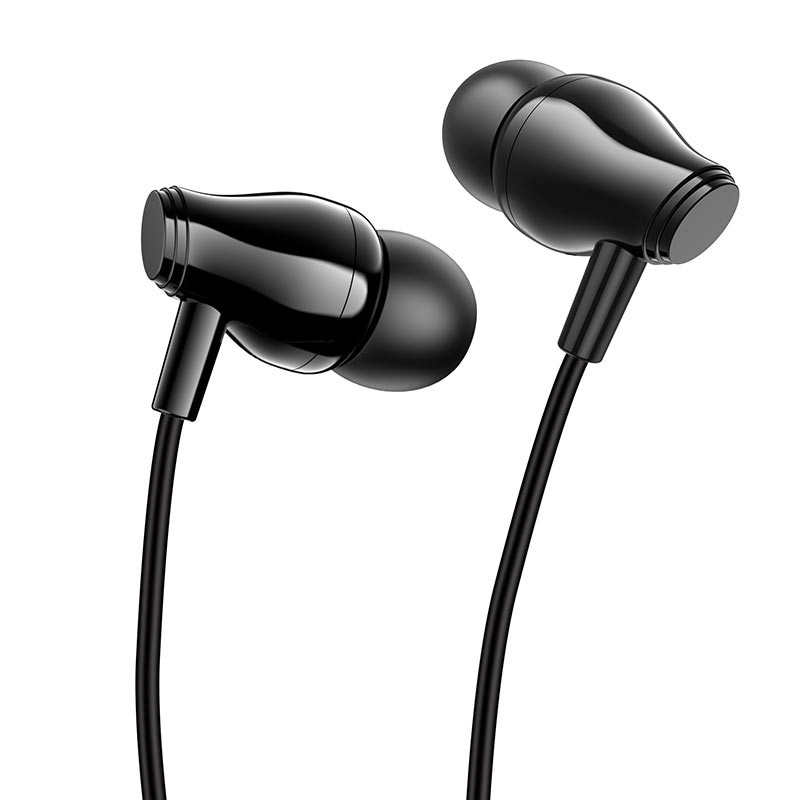 Фото Навушники Borofone BM61 (3.5mm/1.2m) (Чорний) в маназині vchehle.ua
