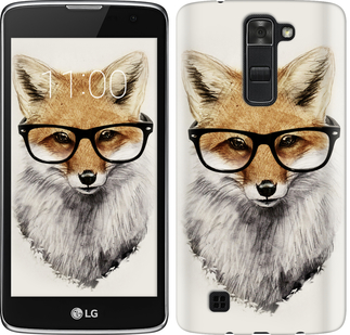 

Чохол Лис в окулярах на LG K7 634418