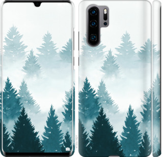 

Чохол Акварельні Ялинки на Huawei P30 Pro 862780