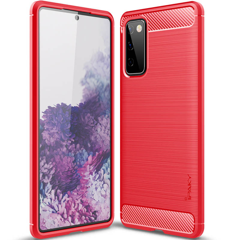 

TPU чехол iPaky Slim Series для Samsung Galaxy S20 FE (Красный) 1068872