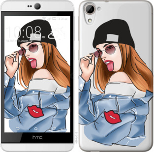 

Чехол Девушка v3 для HTC Desire 826 dual sim 842848