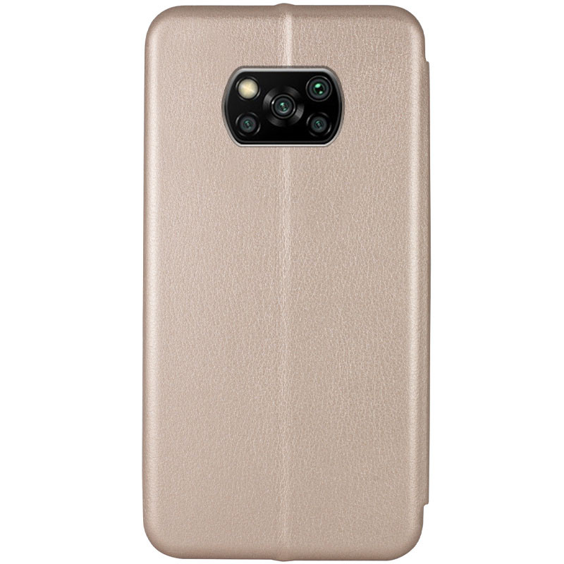 Фото Чехол-книжка Baseus Premium Edge для Xiaomi Poco X3 NFC / Poco X3 Pro (Золотой) на vchehle.ua
