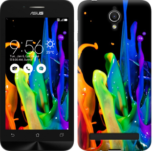 

Чохол бризки фарби на Asus ZenFone Go ZC451TG 381528
