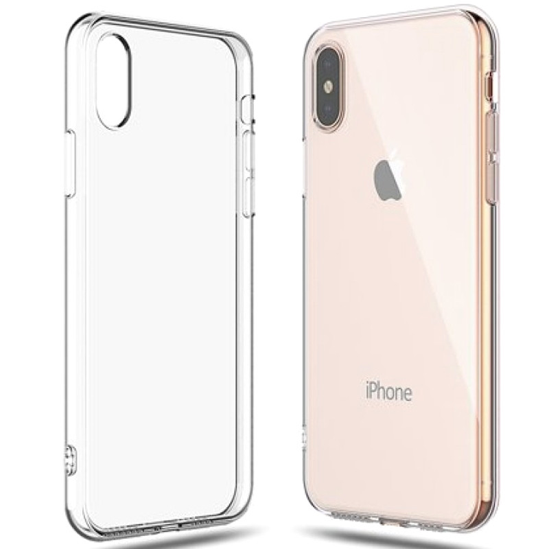 Фото TPU чохол Epic Transparent 1,0mm на Apple iPhone X / XS (5.8") (Прозорий (прозорий)) в маназині vchehle.ua