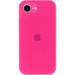 Чохол Silicone Case Full Camera Protective (AA) на Apple iPhone 16e (6.1") (Рожевий / Barbie pink)