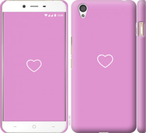 Чехол Сердце 2 для OnePlus X