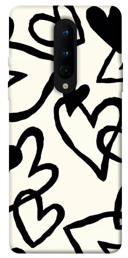 

Чехол Black heart для OnePlus 8 1098335