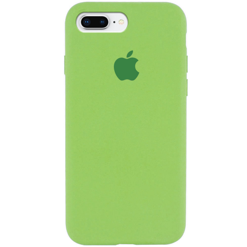 Чохол Silicone Case Full Protective (AA) на Apple iPhone 7 plus / 8 plus (5.5") (М'ятний / Mint)