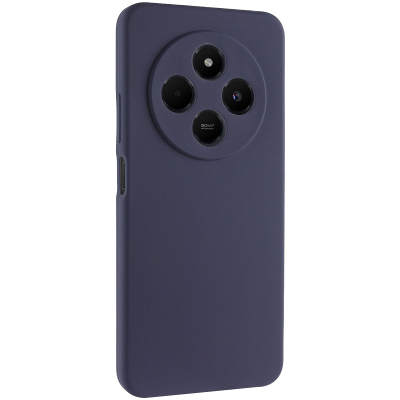 Чехол Silicone Cover Lakshmi Full Camera (AA) для Xiaomi Redmi 14C / Poco C75 (Синий / Midnight Blue)