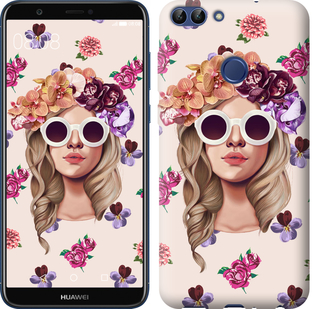 

Чохол Дівчина з квітами v2 на Huawei Honor 9 Lite 658418