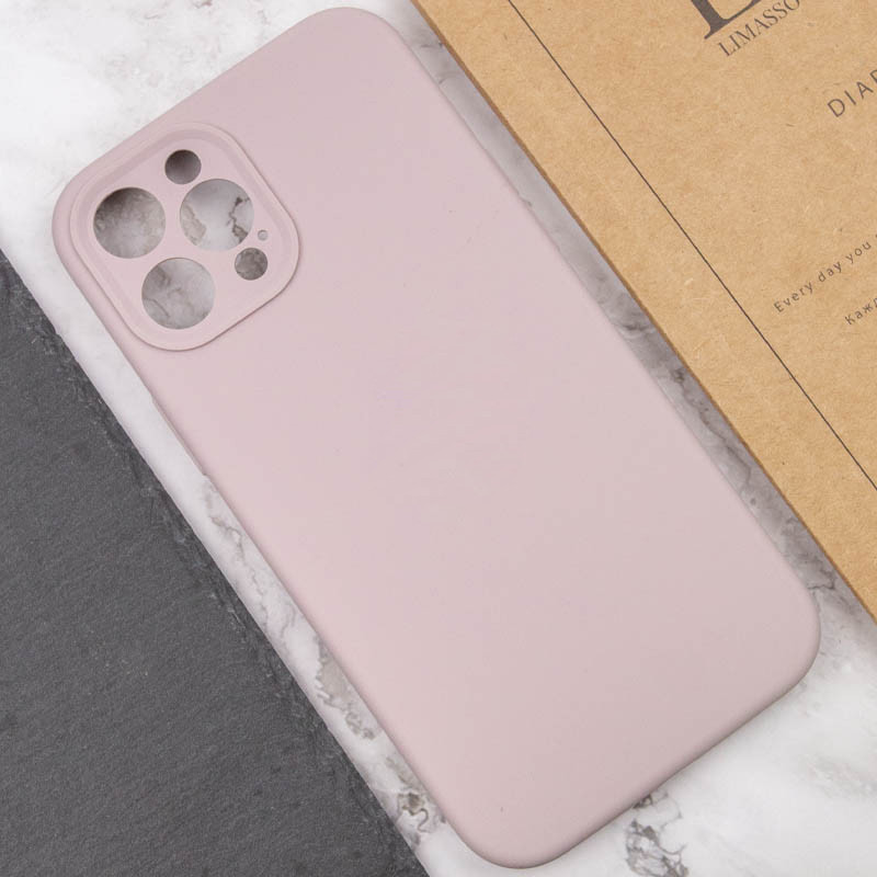 Чохол Silk Full Camera Protective (AA) NO LOGO на Apple iPhone 12 Pro (6.1") (Сірий / Lavender) в магазині vchehle.ua