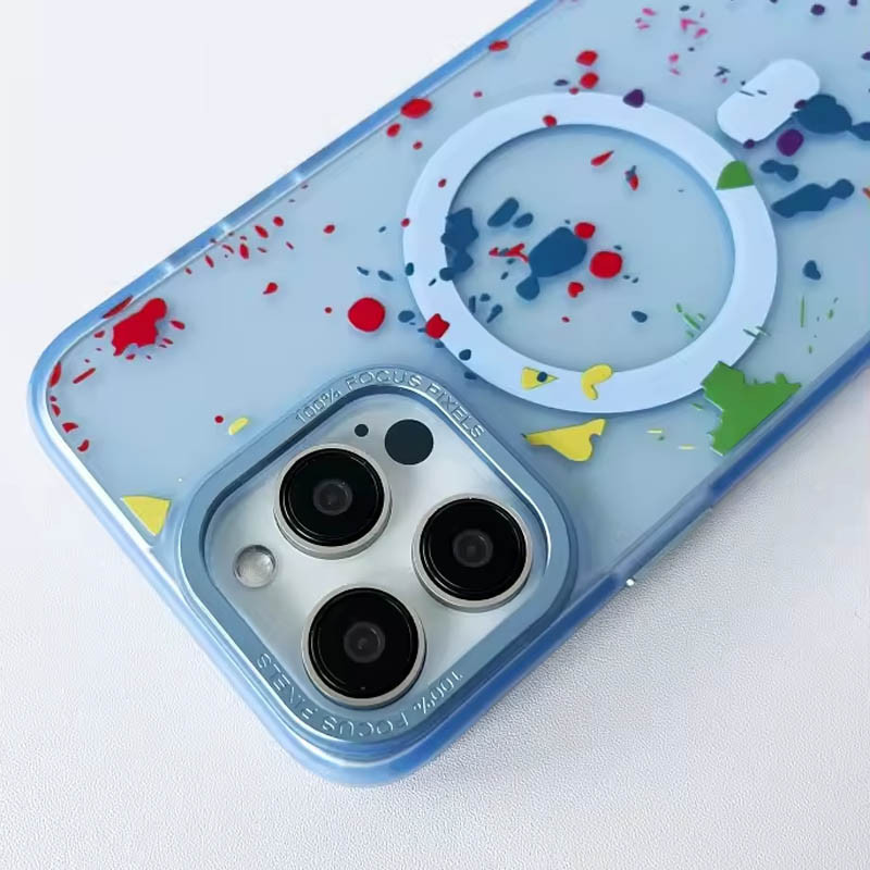 Фото Чохол TPU+PC Flush with Magnetic Safe на Apple iPhone 16 Pro (6.3") (Lazure) на vchehle.ua