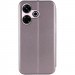 Купить Кожаный чехол-книжка Classy для Xiaomi Redmi 13 4G / Poco M6 4G (Серый) на vchehle.ua