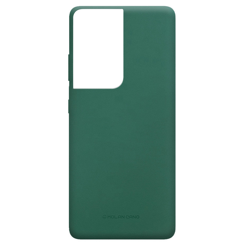 

TPU чохол Molan Cano Smooth на Samsung Galaxy S21 Ultra (Зелений) 1104612