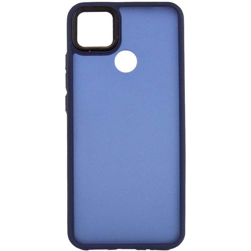 Фото Чехол TPU+PC Lyon Frosted для Xiaomi Redmi 9C (Navy Blue) на vchehle.ua