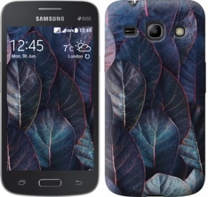 Чехол Листья v3 для Samsung Galaxy Star Advance G350E