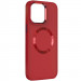 TPU чохол Bonbon Metal Style with Magnetic safe на Apple iPhone 14 (6.1") (Червоний / Red)