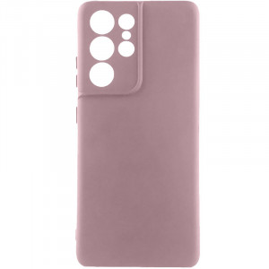 Чехол TPU GETMAN Liquid Silk Full Camera для Samsung Galaxy S21 Ultra