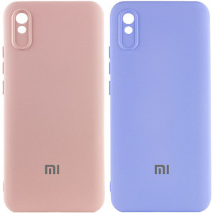 Чохол Silicone Cover Lakshmi Full Camera (AAA) with Logo на Xiaomi Redmi 9A