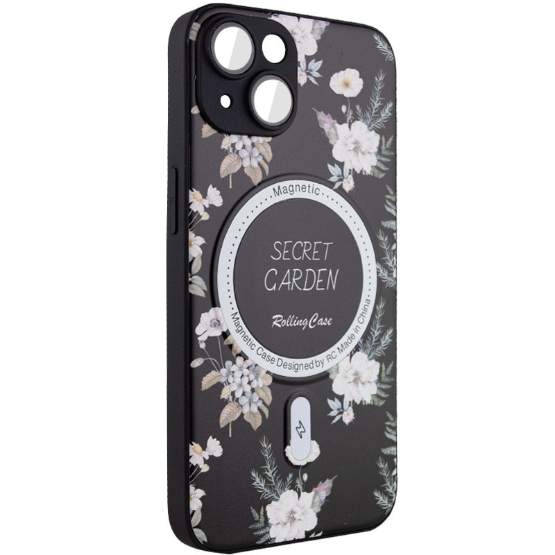 Фото TPU+PC чохол Secret with Magnetic Safe на Apple iPhone 14 (6.1") (Black) на vchehle.ua