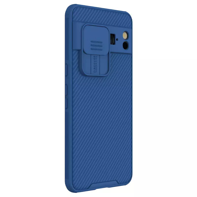 Купити Карбонова накладка Nillkin CamShield Pro на Google Pixel 8 Pro (Blue) на vchehle.ua