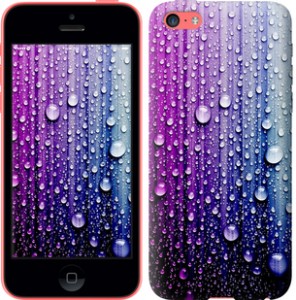 Чехол Капли воды для iPhone 5c