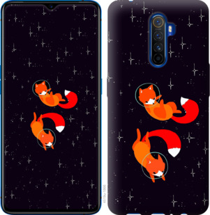 

Чехол Лисички в космосе для Oppo Reno 2 918664