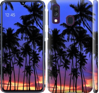 

Чехол Пальмы для Samsung Galaxy A40 2019 A405F 758878
