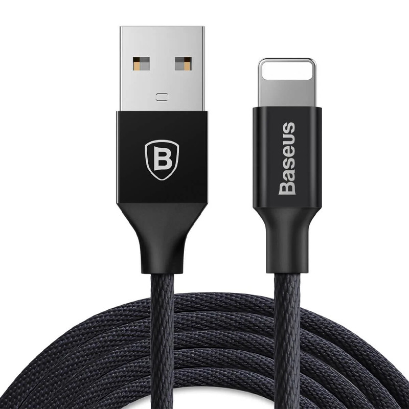 

Дата кабель Baseus Yiven Lightning Cable 2A (1.8m) (CALYW-A) (Чорний) 1106150