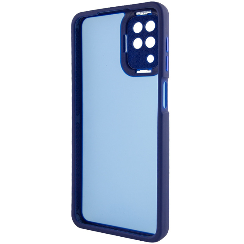 Фото TPU+PC чехол Accent для Samsung Galaxy A12 (Blue) в магазине vchehle.ua