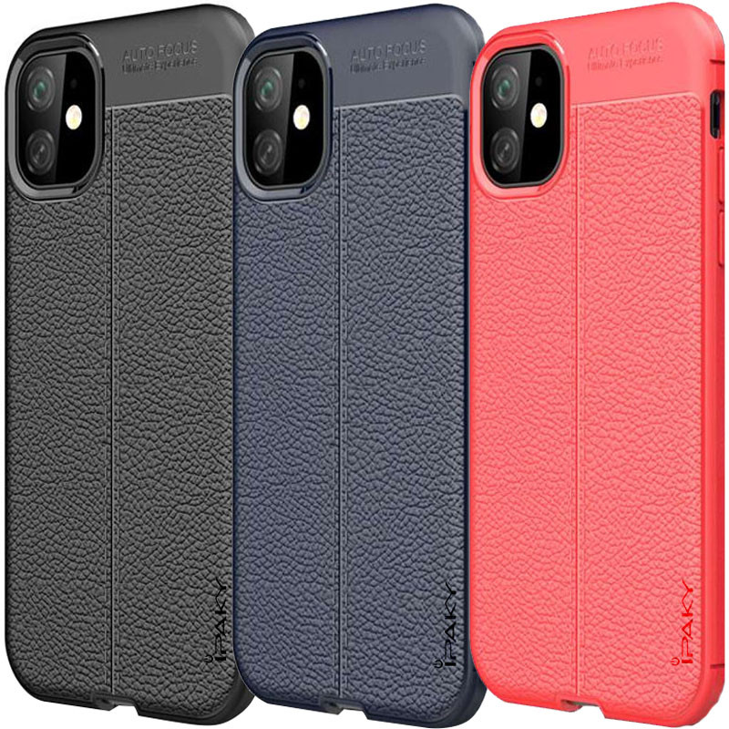 TPU чехол iPaky Litchi Series для Apple iPhone 12 mini (5.4")