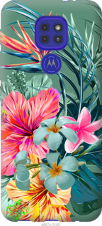 

Чехол Тропические цветы v1 для Motorola G9 Play 1146172