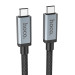 Дата кабель Hoco US06 Type-C to Type-C 100W USB3.2 20Gbps (2m) (Black)