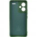 Фото Чехол Silicone Cover Lakshmi Full Camera (AA) with logo для Xiaomi Redmi Note 13 Pro+ (Зеленый / Dark green) на vchehle.ua