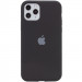 Чехол Silicone Case Full Protective (AA) для Apple iPhone 11 Pro Max (6.5") (Черный / Black)