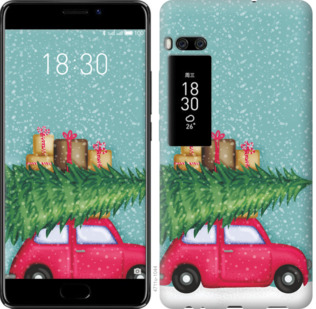 

Чехол Машина с подарками для Meizu Pro 7 867575