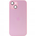 Чохол TPU+Glass Sapphire matte case на Apple iPhone 13 (6.1") (Chanel Pink)