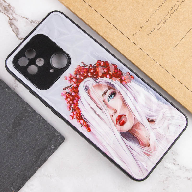 TPU+PC чехол Prisma Ladies для Xiaomi Redmi 10C / Poco C40 (Ukrainian Girl) в магазине vchehle.ua