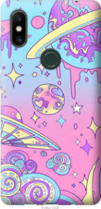 Чехол Розовая галактика для Xiaomi Mi Mix 2s