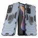 Фото Ударопрочный чехол Transformer Ring for Magnet для Xiaomi Redmi Note 11 Pro 4G/5G / 12 Pro 4G (Серый / Metal slate) на vchehle.ua