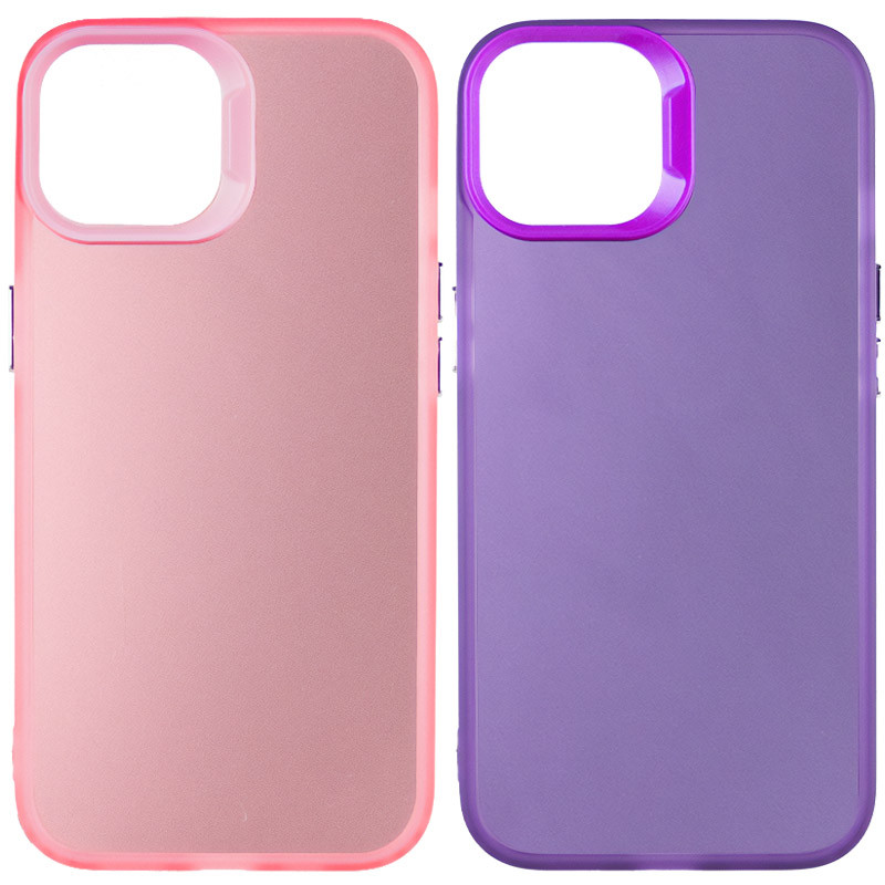 TPU+PC чехол Magic glow with protective edge для Apple iPhone 15 (6.1")