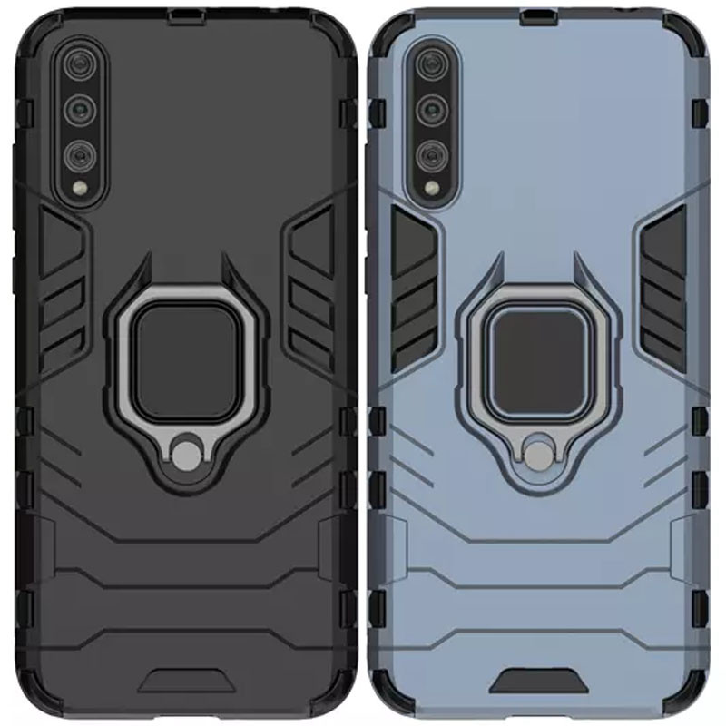 Ударопрочный чехол Transformer Ring for Magnet для Huawei Y8p (2020) / P Smart S