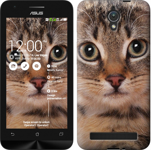 

Чехол Полосатый котик для Asus ZenFone C ZC451CG 175842