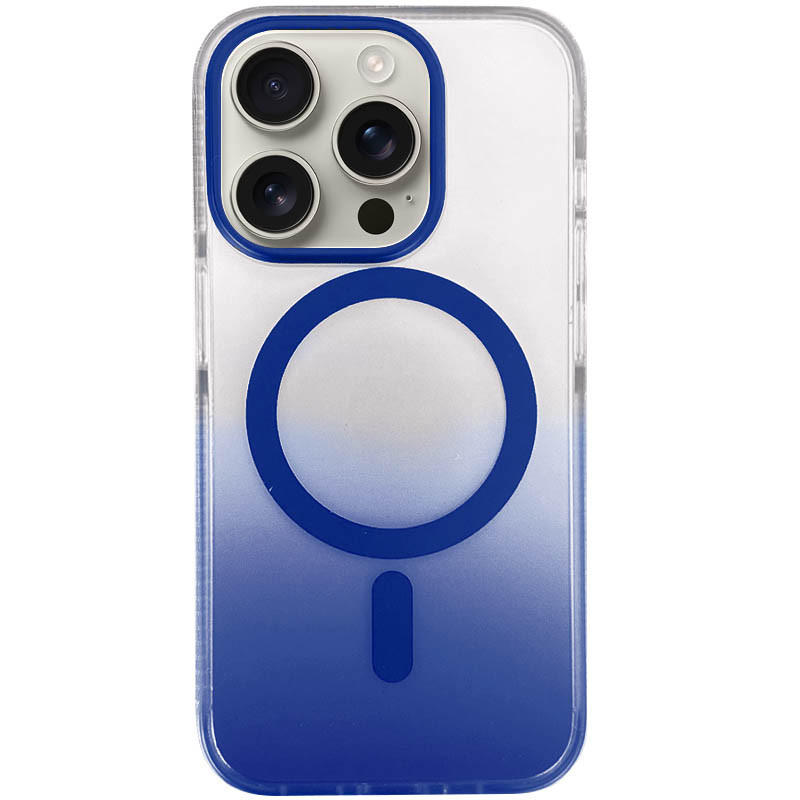 Чохол TPU+PC Phantom with Magnetic Safe на Apple iPhone 13 Pro Max (6.7") (Blue)