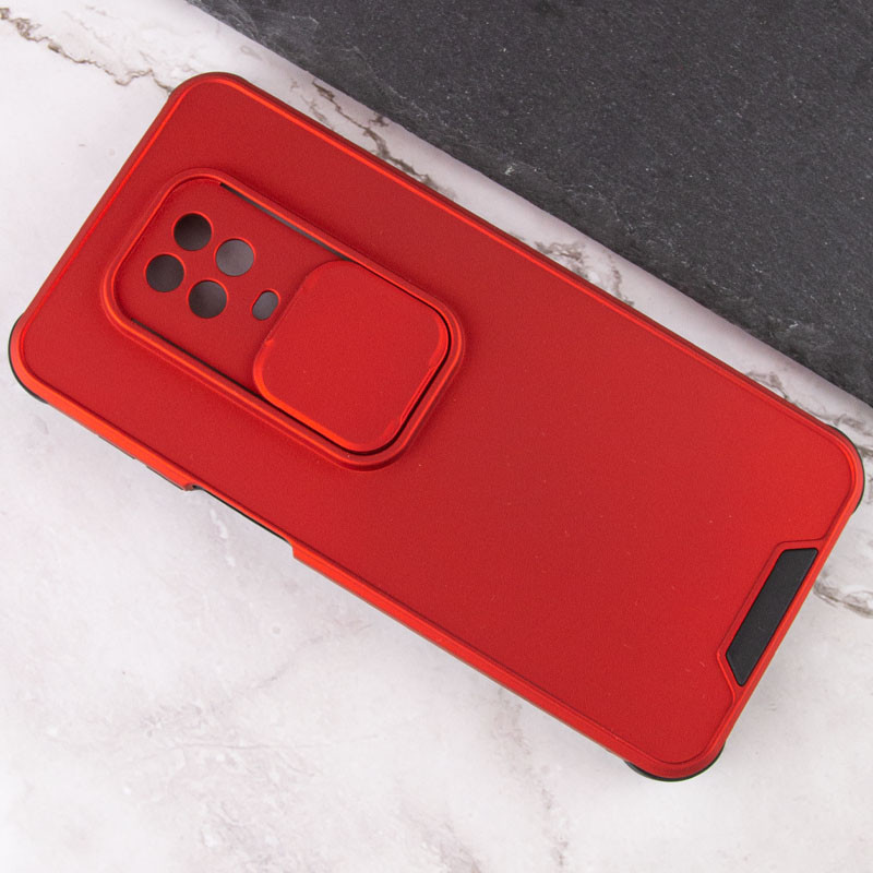 

TPU+PC чохол Lens series для Xiaomi Redmi Note 9 Pro (Червоний) 1213122