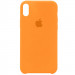 Чохол Silicone Case (AA) на Apple iPhone XS Max (6.5") (Помаранчевий / Papaya)