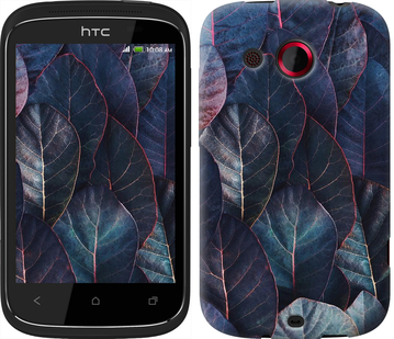 

Чехол Листья v3 для HTC Desire C A320e 91253